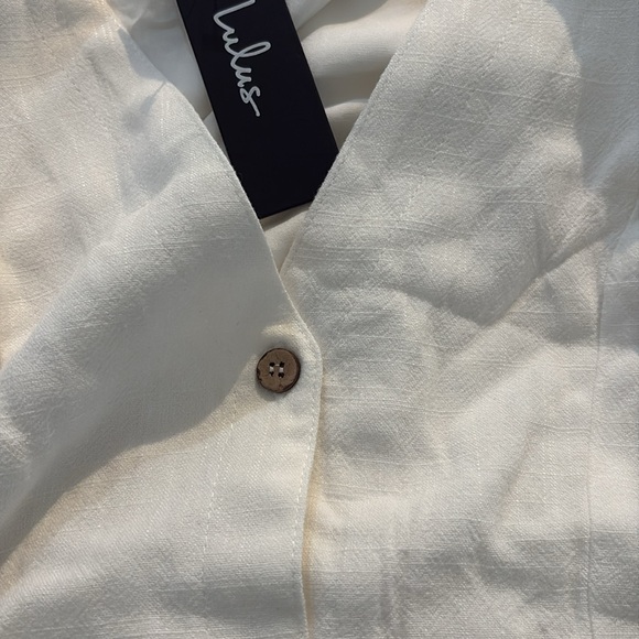 NWT Lulus Blissful Simplicity White Midi Dress - Picture 11 of 13